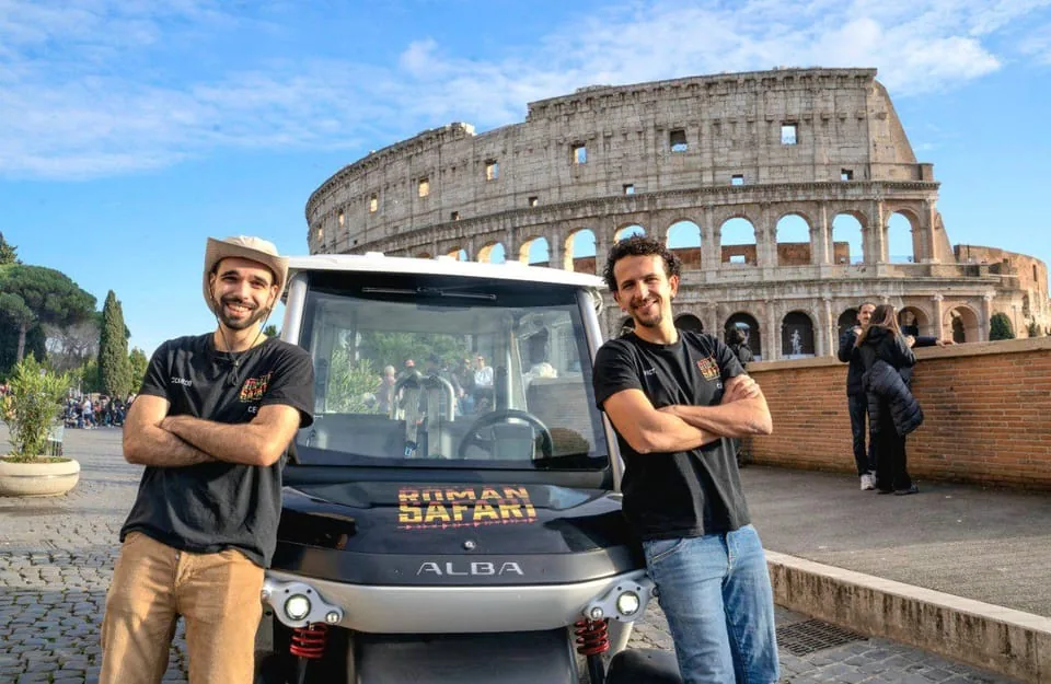 Rome: Private Golf Cart Tour with Local Driver