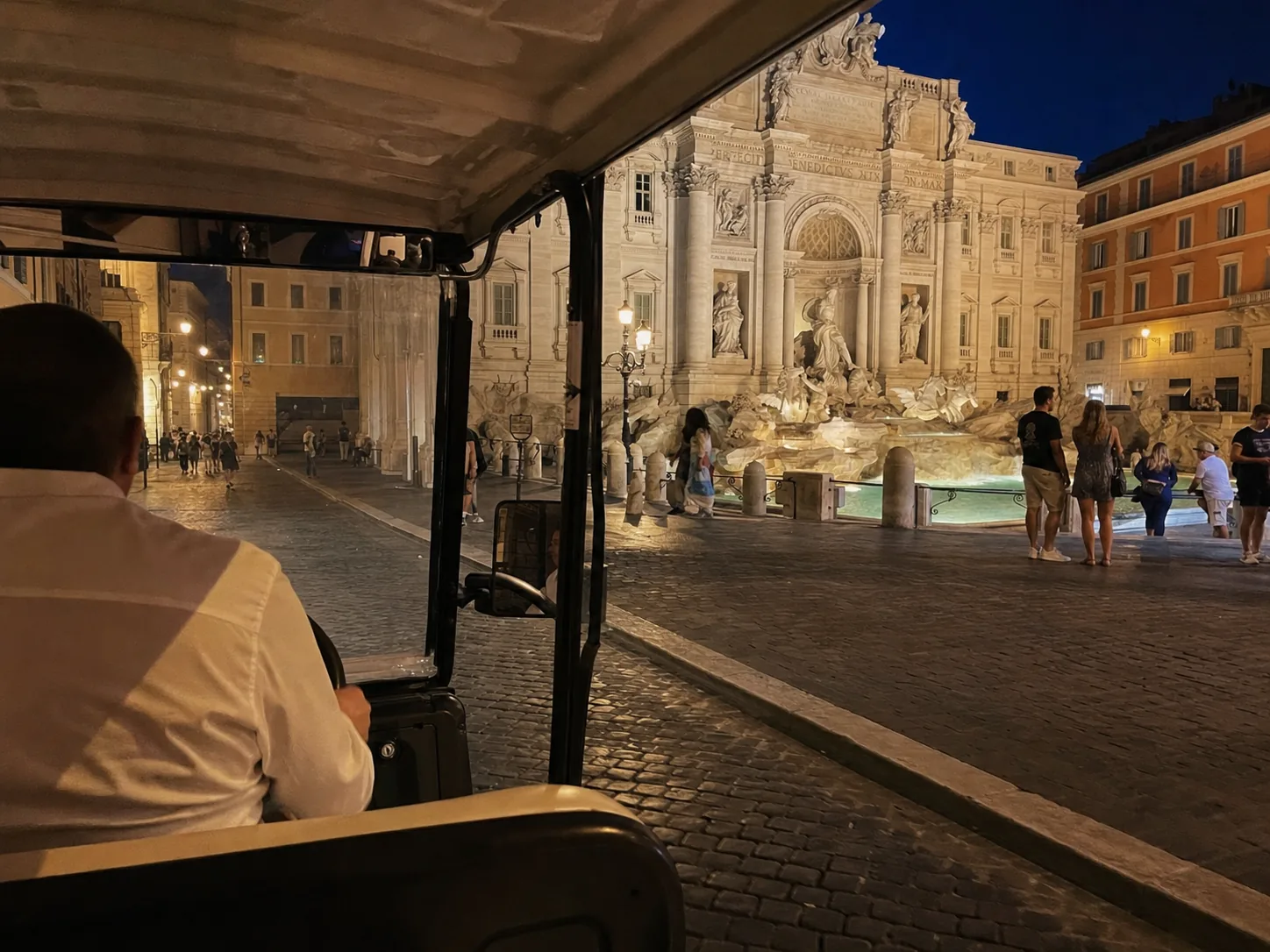 Spanish Steps and surrounding piazza